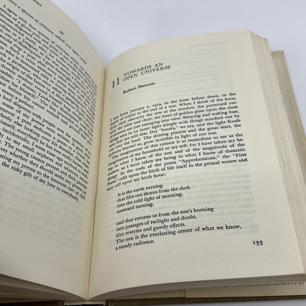 Poets on Poetry Howard Nemerov 1966 Hardcover Book Dust Jacket - Picture 10 of 13